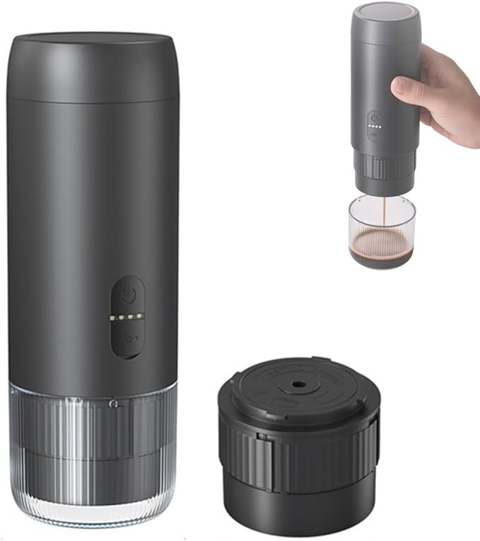 Portable Electric Espresso Machine 20 Bars Fast Heating Coffee Machine For Home/Travel/Office/Camping Car for MINI Coffee Maker Self-Heating With USB Rechargeable