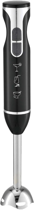 Hand Blender - 1000W Handheld Kitchen Wand Cordless Egg Beater Durable Multi Speed Appliance | Kitchen Hand Mixer for Baking babys Food Jams Puree Meat Cream Camping Tomato Sauce Mayonnaise Fruits