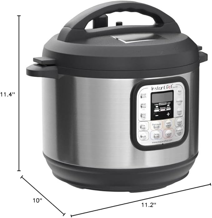 Instant Pot Duo 7-in-1 Mini Electric Pressure Cooker Slow Rice Cooker Steamer Sauté Yogurt Maker Warmer &amp Sterilizer Includes Free App with over 1900 Recipes Stainless Steel 3 Quart