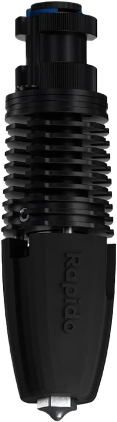 for Trianglelab Phaetus RAPIDO HOTEND 2 High Flow RAPIDO V2 104GT-2/PT1000 for VORON DDE DDB extruder Ender3 V2 CR10 V3 115W(V2 pt1000 UHF Black)
