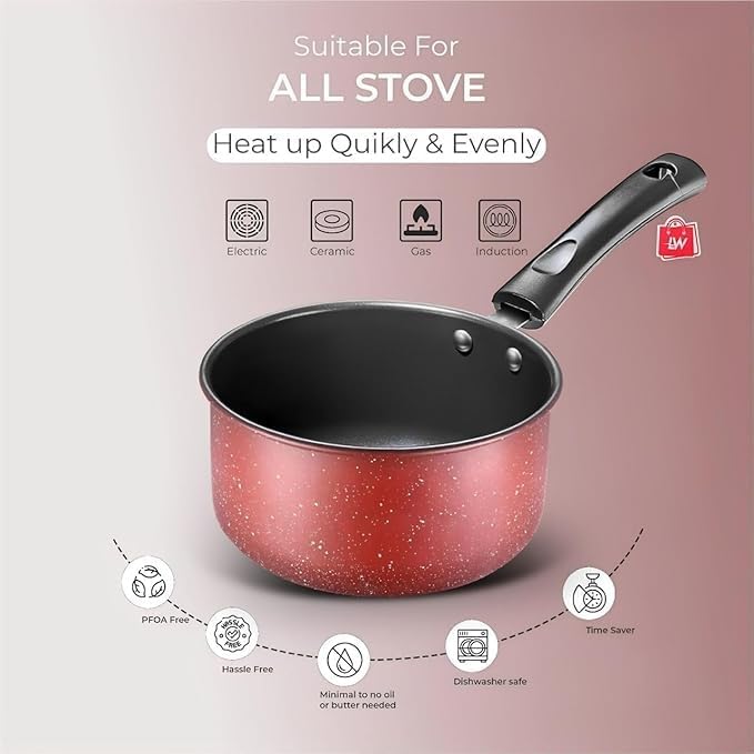 Nonstick Cookware Set (Kadhai Combo Set)