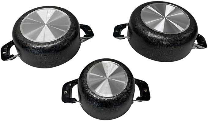 5 Pc Non-Stick Sauce Pot Sauce Pan Frying Pan Cookware Set Kitchen Supply