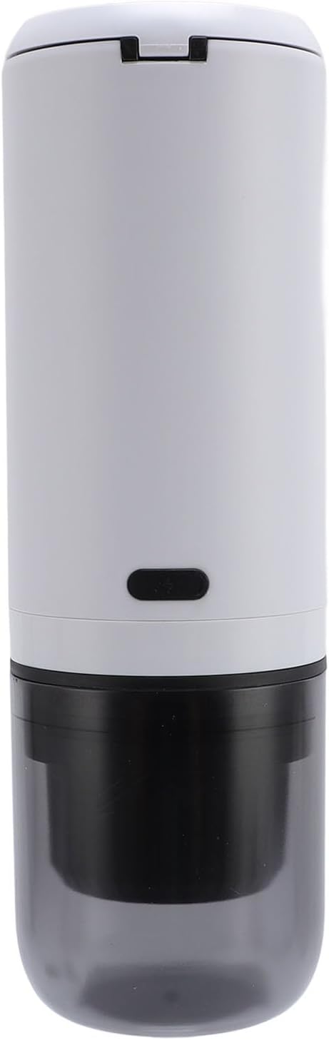 17Bar Pressure Portable Coffee Maker Lightweight Design Convenient Use for Travel Camping ABS SUS Material (White)
