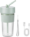 Portable Juicer Cup Blender With Straw Fruit Fruit Mixer Electric Shake Cup Cute Blender For Travel Electric