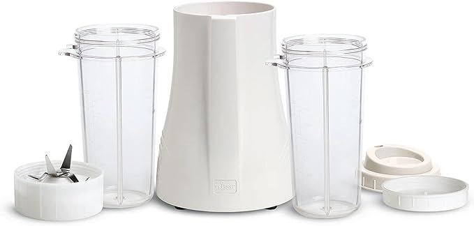 Tribest PB-150 Personal Blender for Shakes and Smoothies with Portable Blender Cups White Large