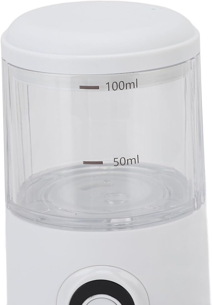 Portable Coffee Maker Self Heating Type C Rechargeable Handheld Capsule Coffee Maker Machine Ground Coffee Capsules 100ml Stable Pressure 2500mAh Battery (White)