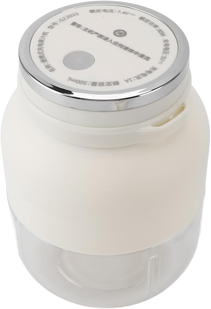 BRRNOO Bottle Personal With Portable USB Rechargeable 500ml Capacity 6 Blades Electric Juicer Portable Cup Smoothie For Personal Size