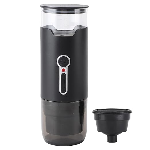 Espresso Machine Portable Coffee Maker with 15 Bar Pressure for Travel Camping Office (#4)