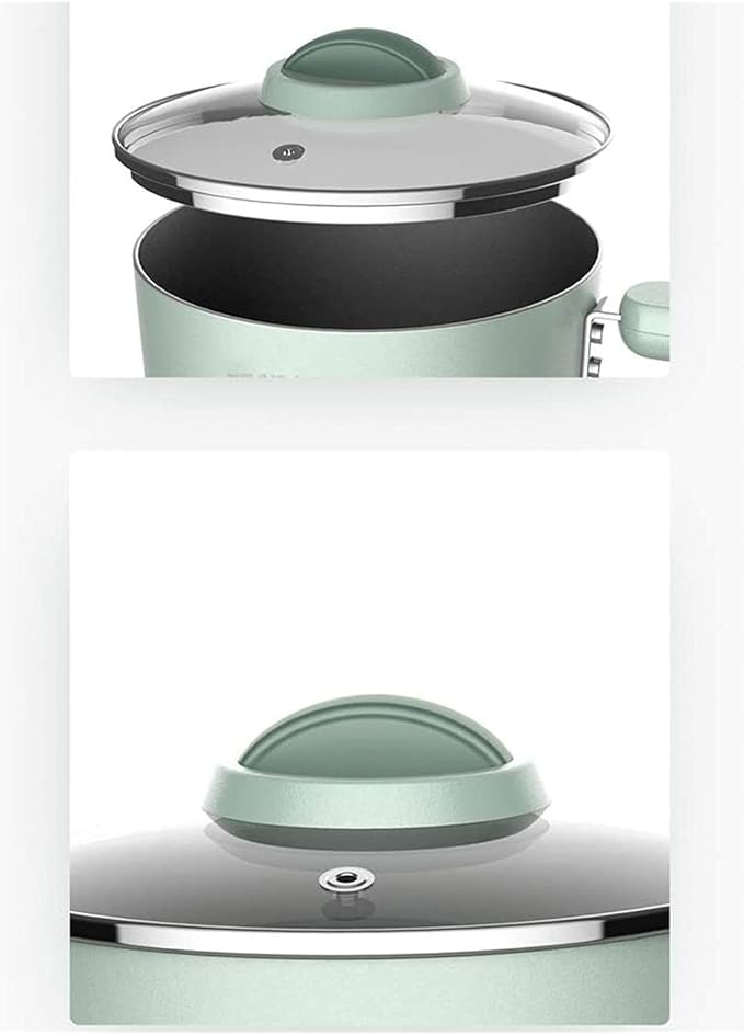 Rice Cooker Small Electric Lunch Box Non-Stick Pot Keep Warm Function Suitable for 1-2 People - for Cooking Soup Rice Stews Grains &amp Oatmeal