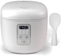 Rosa Rice Cooker for 1-3 People Delicious rice 24 Hours PresetPortable Rice Cooker 3 Cups 9.4 x 8.3 x 7.9 White 220V(Provide 110 volt transformer)