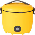 1.8L Small Rice Cooker Multi-Function Rice Cooker with Detachable Non-Stick and Keep Warm Function for 1-3 People Rice Cooker (Yellow)