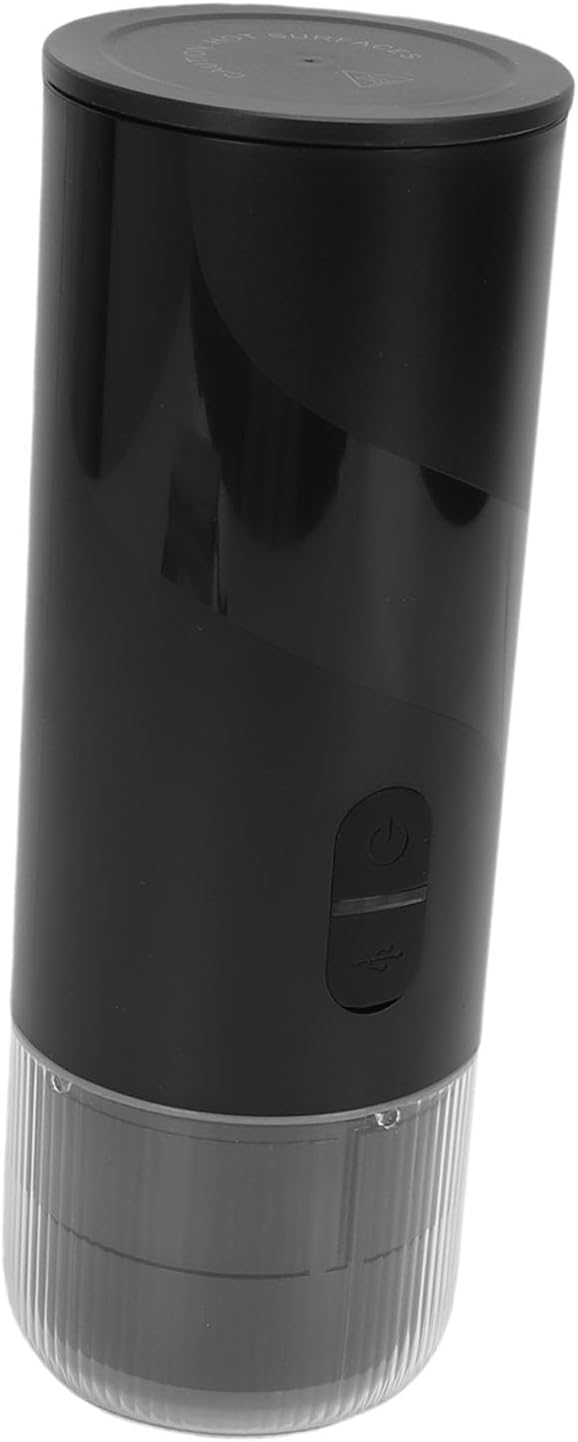Asixxsix Portable Coffee Maker 20 Bar Machine with Dual Mode Ground Coffee Capsule Rechargeable Battery Travel Maker for Camping Car