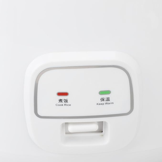 Small Rice Cooker 2L Car Rice Cooker Multifunctional Cooking Prevents Stick Travel Rice Cooker with Steam Tray for Car Travel Camping