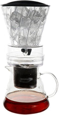 Beverage Equipment Modern Coffee MakerCold Brew Coffee Maker with Adjustable Free Dripper FilterHome Office Heat-Resistant Glass Bottom Pot Siphon Coffee Maker