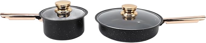 Stainless Steel Maifan Stone Coating Cookware Set for Kitchen