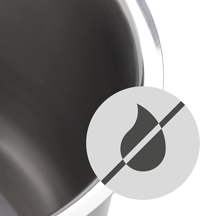 WMF Cookware Set 4-Pieces Quality One Vapor Hole Glass Lid Cromargan® Stainless Steel Brushed Suitable for All Stove Tops Including Induction Dishwasher-Safe