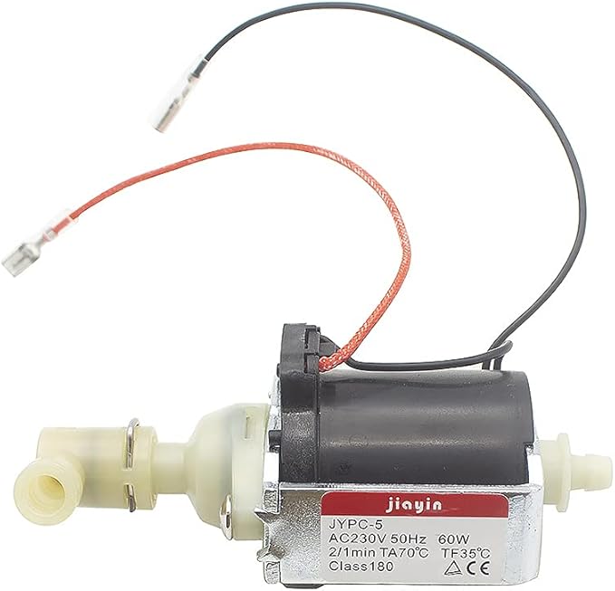JYPC-5 AC 230V 50Hz 60W 20bar 150cc/min Electromagnetic Solenoid Water Pump for Steamer/Beverage machine/Coffee machine electric ironsetc