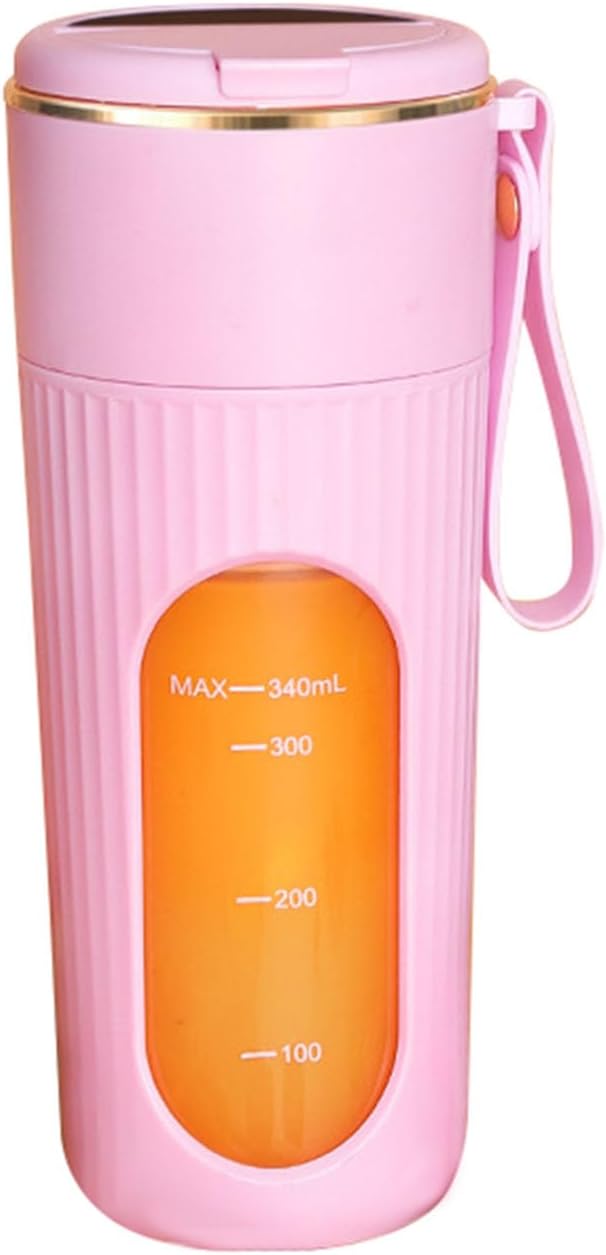 Electric Portable Blenders 340ML Juicer Fruit Mixers Rechargeable Cup Squeezer Maker with LED Display Outdoor Extractor