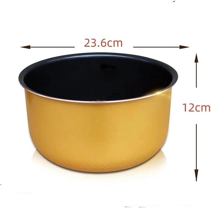 Compatible With Philips. Rice Cooker 3 Liters HD4513/HD3147 Rice Cooker Pot 4 Liters Hd4514 Inner Pot Non-stick(4 L HD4514)