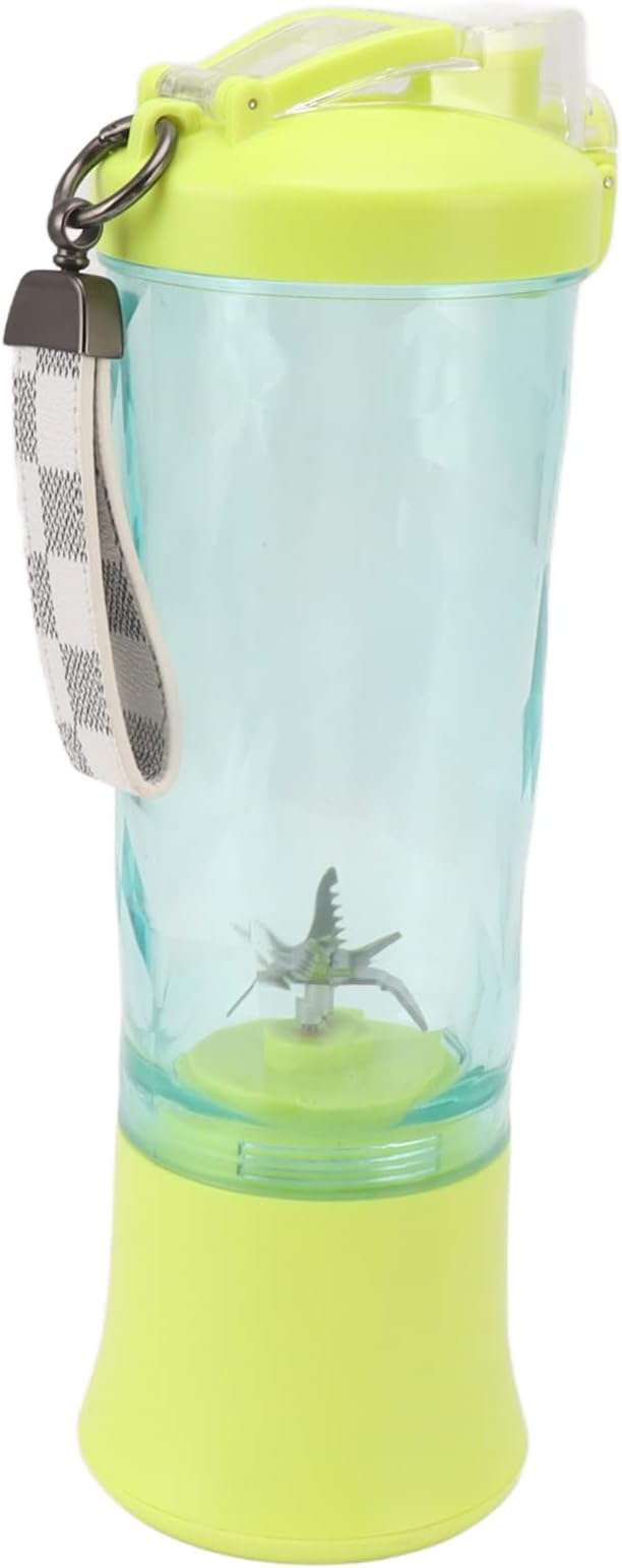 Portable Blender USB Rechargeable 20oz 600ml Mini Personal Size with 6 Blades One Key Operation Ideal for Kitchen Home