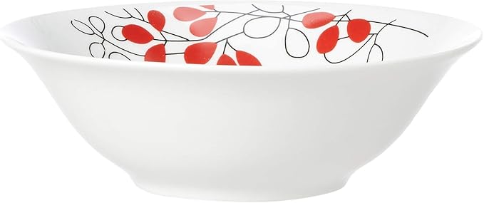Gibson Scarlet Leaves 12 pc Dinnerware Set