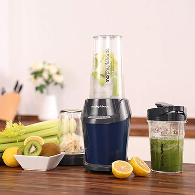 Portable Blender Mini Blender Smoothie Maker with USB Rechargeable Electric Blender Professional Commercial for Vegetables and Fruit Smoothie Maker Blender Food Processor 21000Rpm 600W