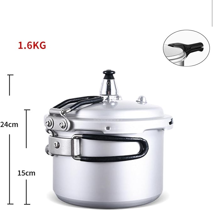 Rice Cooker with Aluminum Alloy for All Hob Types Non-Stick Design 22cm