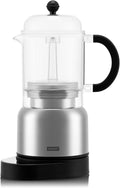 Bodum 17oz Chambord Electric Espresso Coffee Maker Plastic Carafe w/Wi-Fi Control &amp Programmable Timer Polished Stainless Steel