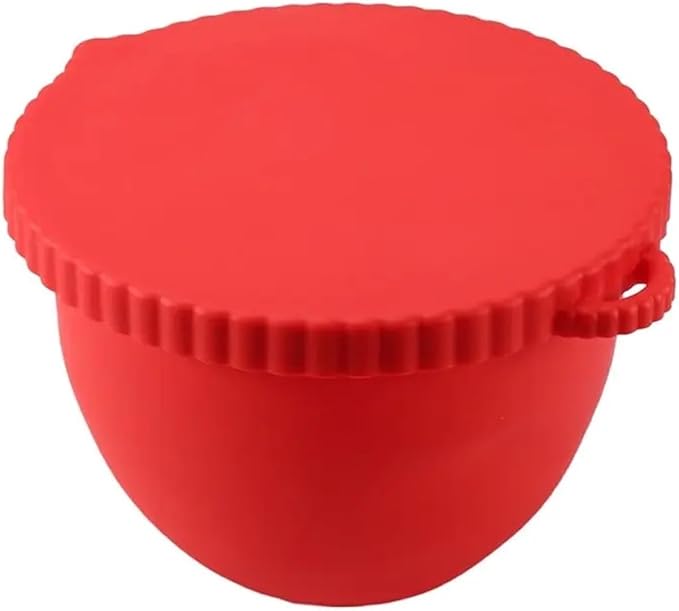 B50C Mixaid Silicone Liners With Lid Compatible For Kitchenaid Tilt-Head 5 Qt Mixers - Mixer Attachments Accessories(White)