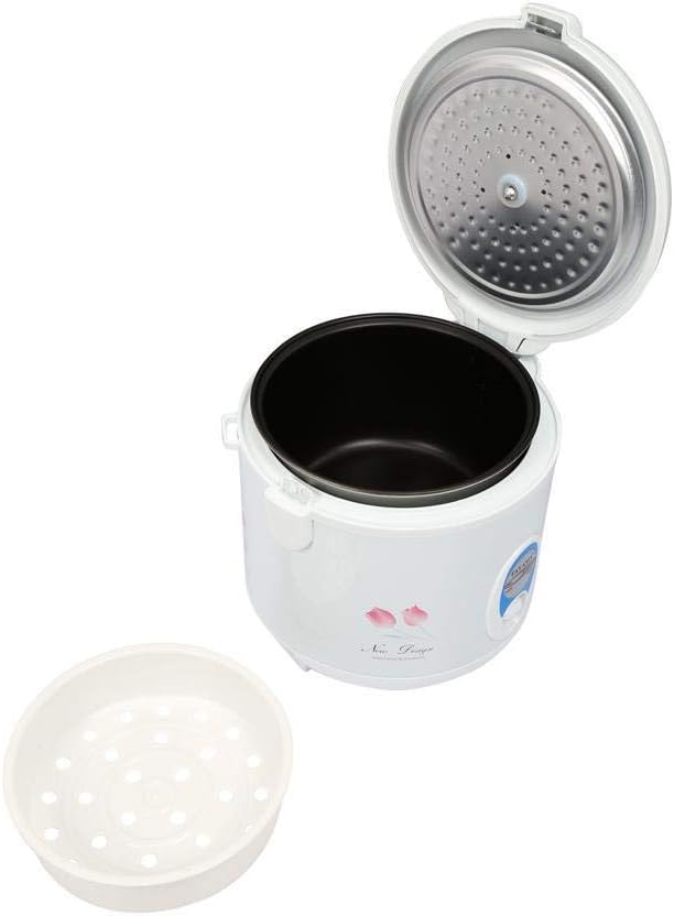 TRC-04 Cool Touch 5-Cup Rice Cooker and Warmer with Steam Basket White