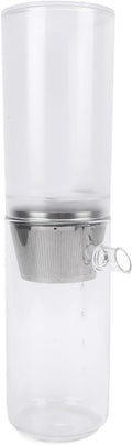 TOPINCN Ice Drip Coffee Maker Adjustable Speed Portable Ice Dripper Cold Brew Coffee Maker 400ml Borosilicate Glass Pitcher Iced Coffee Brewer Maker Cold Brew Dripper for Home Office