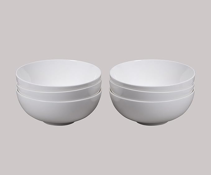 Bone China Coupe Shape Elegance White Royal Bow 24oz Case of 6
