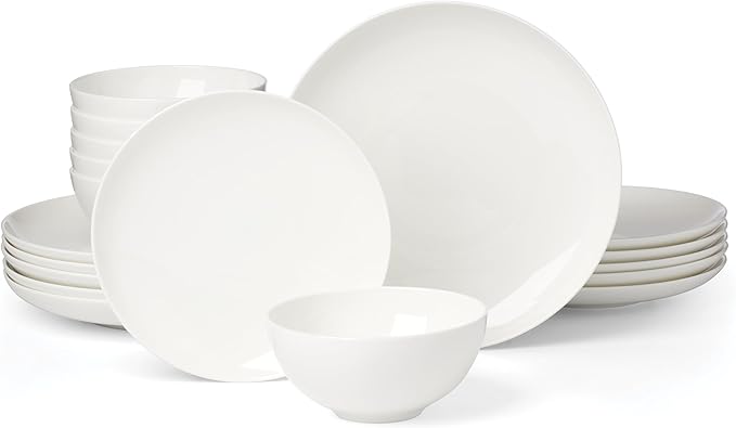 Lenox 899187 Studio 1414 Coupe 18-Piece Dinnerware Set Service For 6