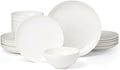 Lenox 899187 Studio 1414 Coupe 18-Piece Dinnerware Set Service For 6