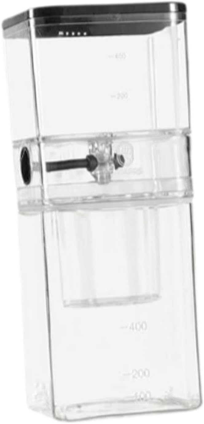 Ice Drip Coffee MakerCold Brew Maker Iced Coffee PitcherSturdyCoffee Pot Cold DripIced Coffee Brewer for CampingHomeBar White(White)