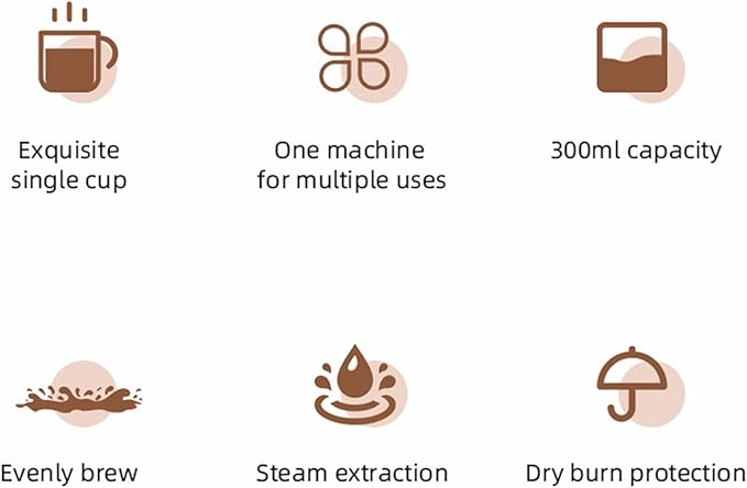Personal Coffee Machine Extraction Coffee Machine Enjoy a Delicious Coffee Time at Home