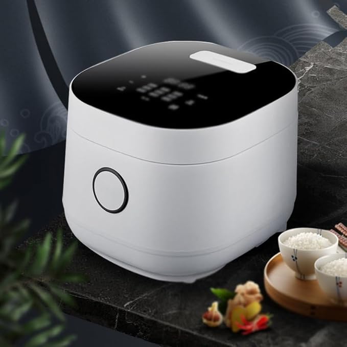 Intelligent Small Rice Cooker 5L Capacity Stainless Steel Steaming Gall