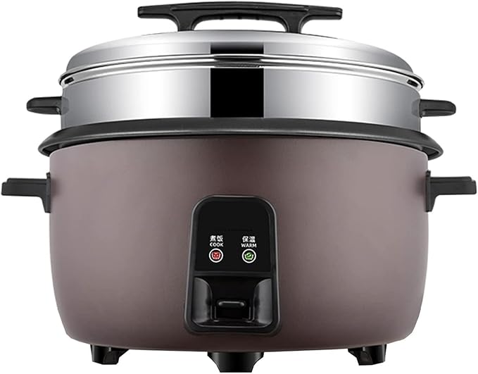 Rice Cooker with Steamer Large Capacity Canteen Hotel Commercial Hotel Home Old-Fashioned Insulated Rice Cookerfor 8-70 People (33L) ()