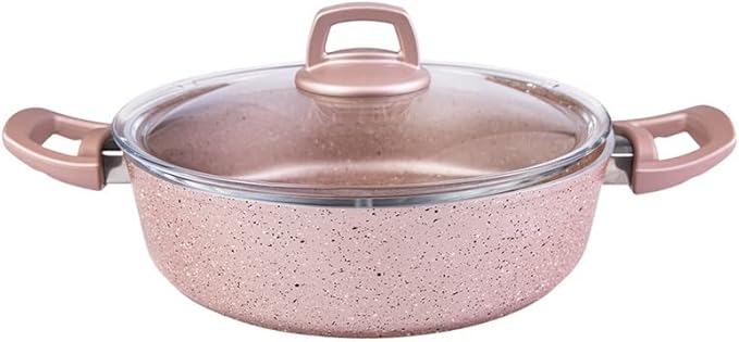7Pcs/ Set Cookware Set Kitchenware Saucepan Cooking Pot and Pan Set Non- St?ck Granite Stainless Steel Kitchen