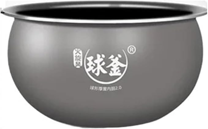 Electric Rice Cooker Inner Pot Compatible for SUPOR Electric Pressure Cooker Inner Pot 2.5L/3L/4L/5L/6L Non Stick Pot Inner Pot (Multiple Kind 30 (Spherical Inner Pot 4L))