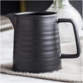 Coffee Press Ceramic Dripper 1-2 Cups Drip Filter Pot Pour Over Coffee Maker with Separate Stand for Filte 500ml Pots (500ml Black Pot)