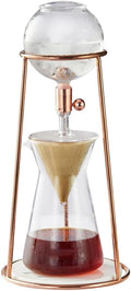 Iced Coffee Cold Brew Drip Coffee Maker for Home Office Iced Coffee Maker with Adjustable Water Flow Fits Most Coffee Pots