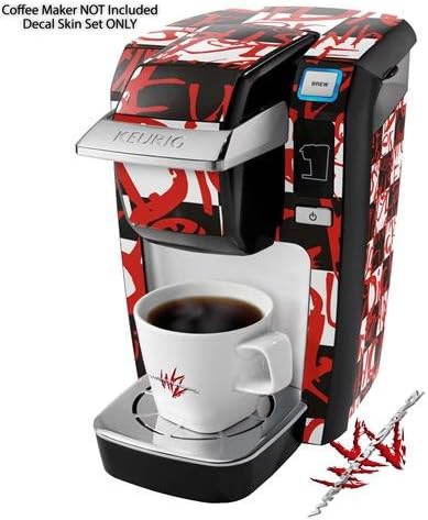 Decal Style Vinyl Skin compatible with Keurig K10 / K15 Mini Plus Coffee Makers Insults (COFFEE MAKER NOT INCLUDED)