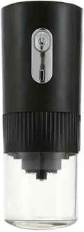 Portable Coffee Machine Upgrade Portable Electric Coffee Grinder USB Charging Professional Grinding Coffee Bean Grinderfor Outdoor Travel Picnic(Black)
