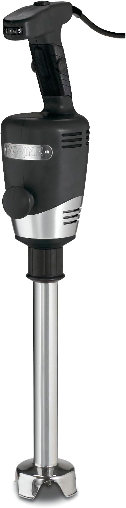 Waring Commerical WSB50 Big Stix Heavy Duty Immersion Blender 12 Removable Shaft 1 HP/700 Watt Variable Speed Motor 120V 5-15 Phase PlugBlack/Silver