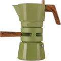 Mocha Pot Double Valve Coffee Machine Creative(Green 180ml)