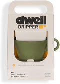 Verve Dwell Dripper Pour Over Coffee Maker Set Non-Electric Coffee Dripper Manual Brew Maker (Green)