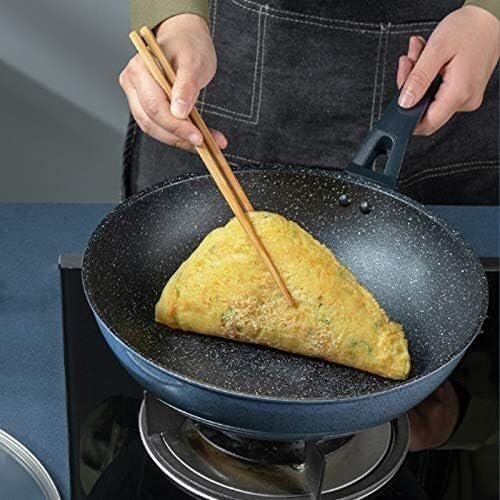 Cookware Cooking Pots 3Pcs Cookware Set Wok Soup Pot with Glass Lid Frying Pan Aluminum Alloy Non-Stick Cooking Pot Set Kitchen Kitchen Saucepan Set