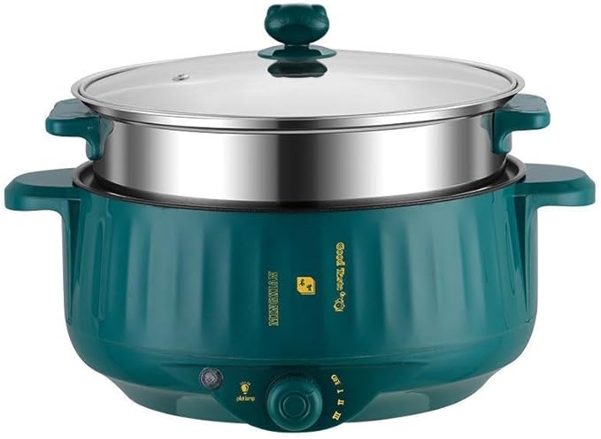 GRFIT Electric Rice Cooker Multifunctional Pan Non-stick Cookware Hotpot for Kitchen Soup MultiCooker Cooking (Color : Double Size : 26cm) jinyi2016SHOP-1998