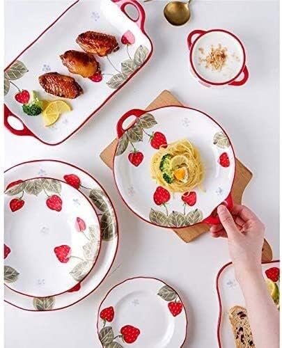 Dinnerware Set Luxury Family Dinner Service Set Ceramics Dinner Set Kitchen and Dining Service Creativity Kitchen Dinnerware Set Plates Dishes Bowls Plates and Bow4 Piece Set